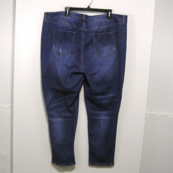 BEBE Heartbreaker Crop Jeans Size 24W - Picture 7 of 10